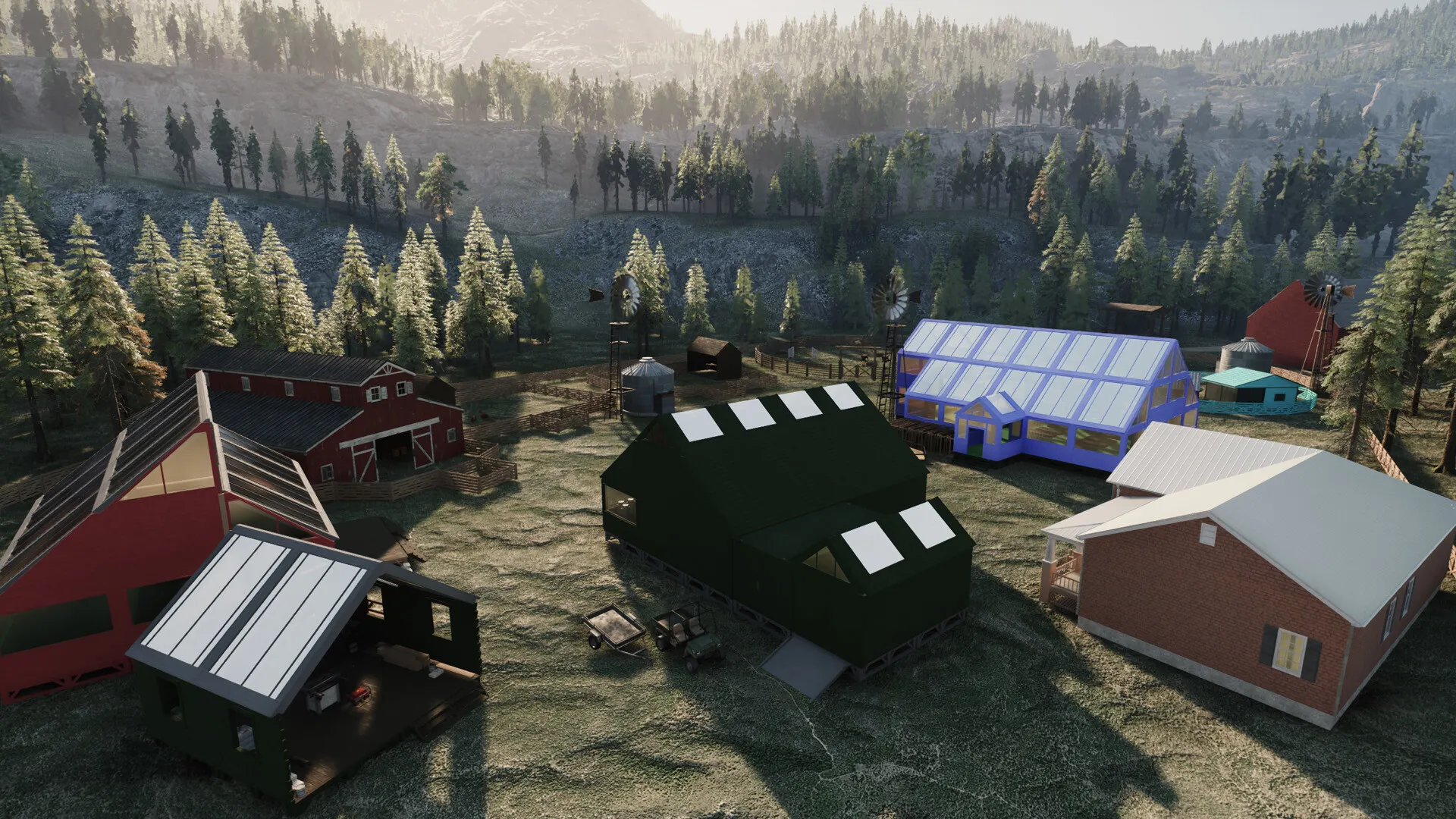 Ranch Simulator — строительство, фермерство, охота