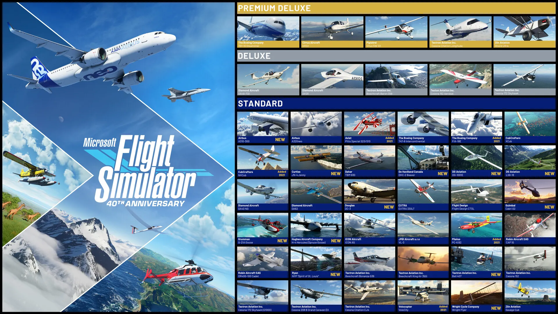 Microsoft Flight Simulator (2020) 40th Anniversary Edition