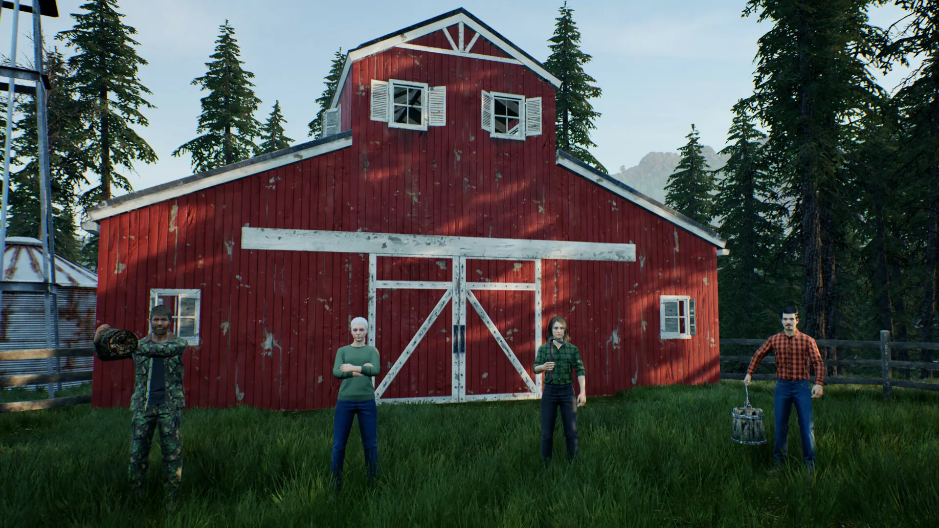 Ranch Simulator — строительство, фермерство, охота
